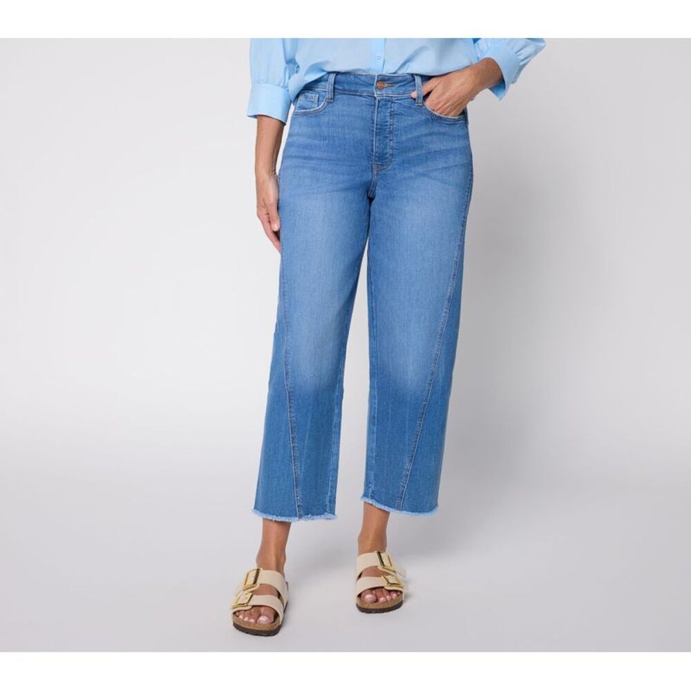 NYDJ Women's Pants Sz 2 Make Your Selection: Alyssa High Rise Blue A733143